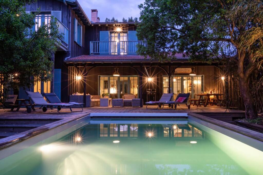 La Villa du Phare - 240 m² avec 5 chambres piscine Lège-Cap-Ferret Extérieur photo